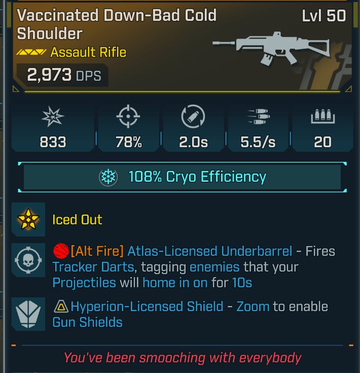 #168 Vaccinated Down-Bad Cold Shoulder