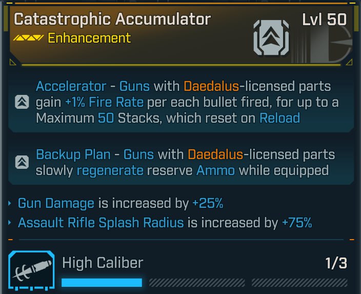#207 Catastrophic Accumulator