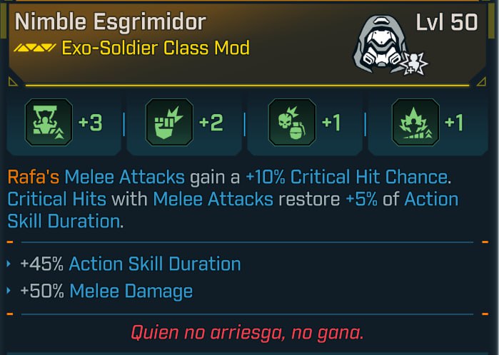 #218 Nimble Esgrimidor