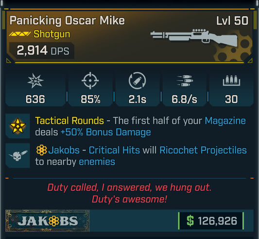 #31 Panicking Oscar Mike
