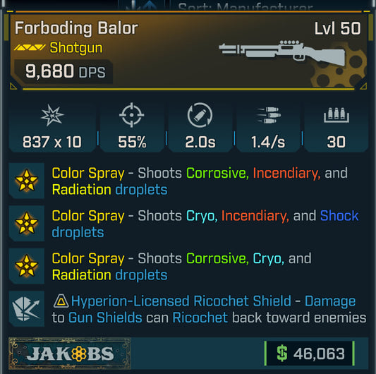 #20 Forboding Balor MODDED