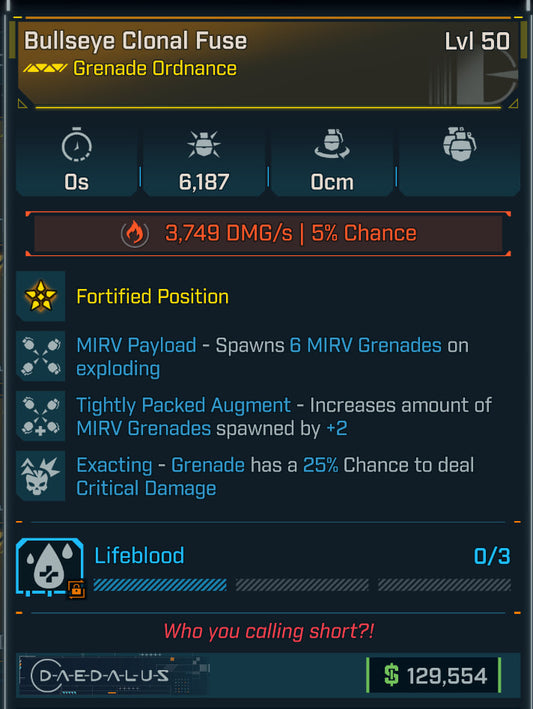 #23 Bullseye Clonal Fuse MODDED