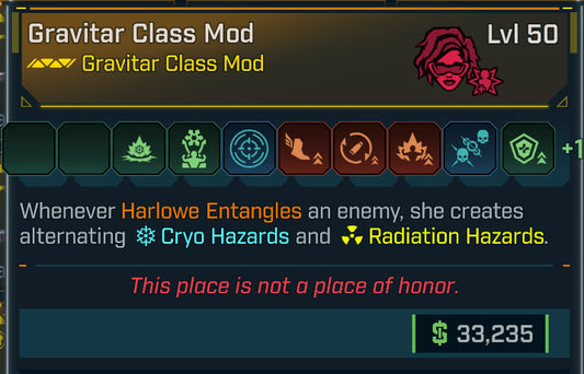 #21 8 Skill Gravitar Class Mod MODDED