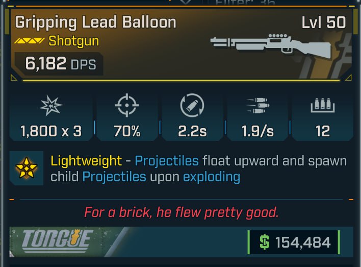 #114 Gripping Lead Balloon