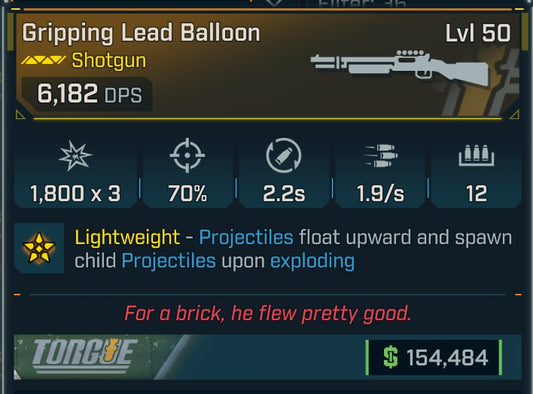 #114 Gripping Lead Balloon