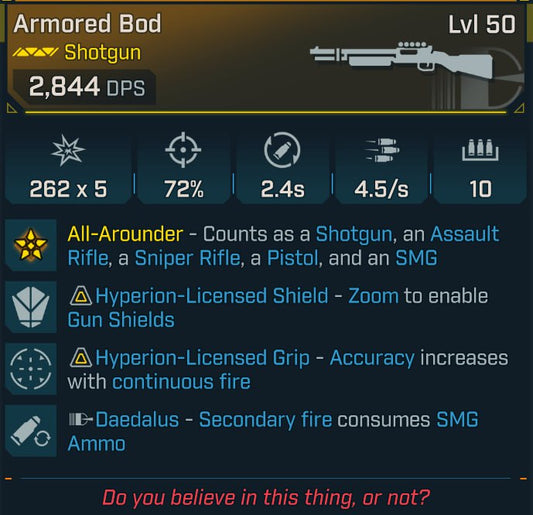 #142 Armored Bod