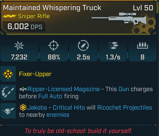 #148  Maintained Whispering Truck
