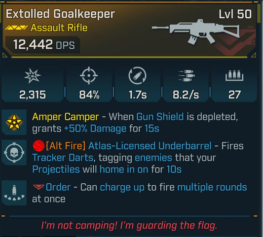 #159 Extolled GoalKeeper