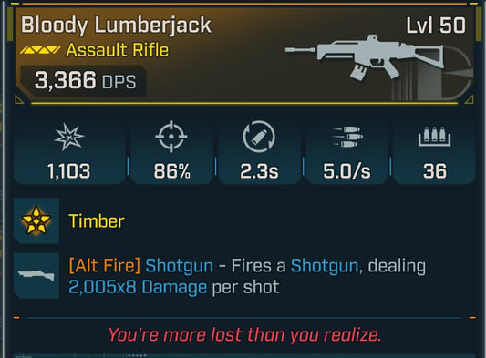 #171 Bloody Lumberjack