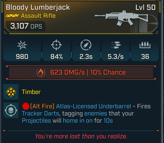 #172 Bloody Lumberjack