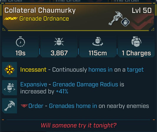 #193 Collateral Chaumurky