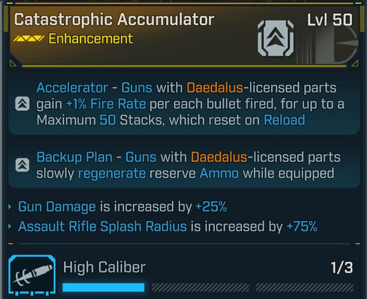 #207 Catastrophic Accumulator