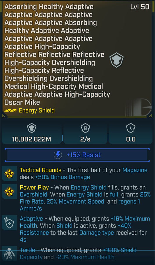 #555 GOD MOD SHIELD MODDED
