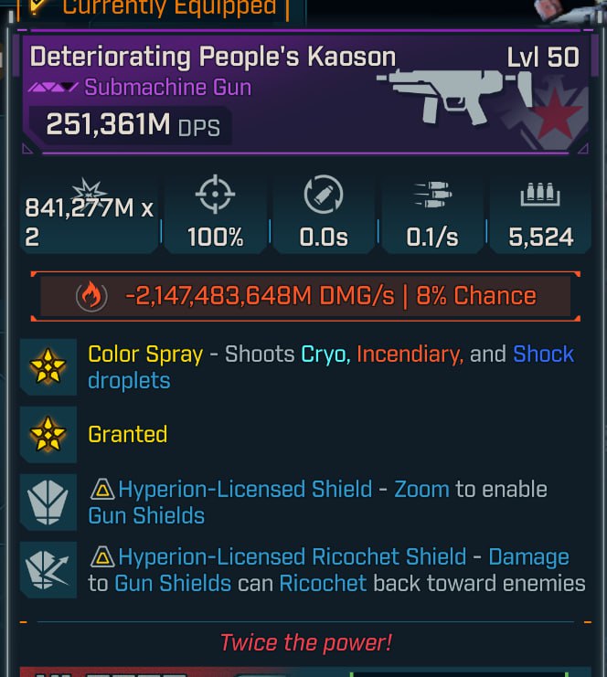 #666 KAOSIN 1 shot DPS