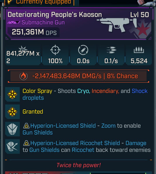 #666 KAOSIN 1 shot DPS